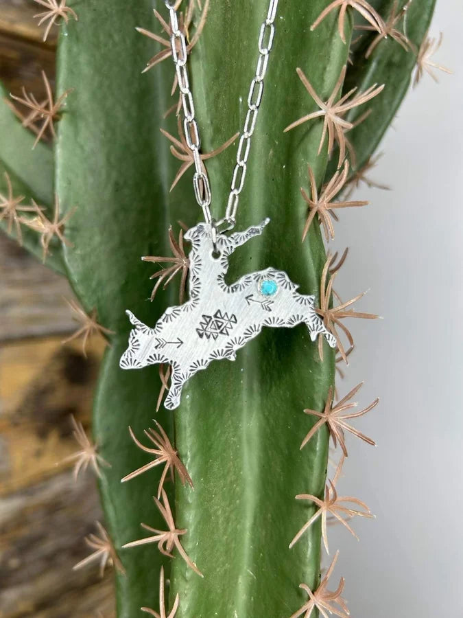 Bull Rider Necklace