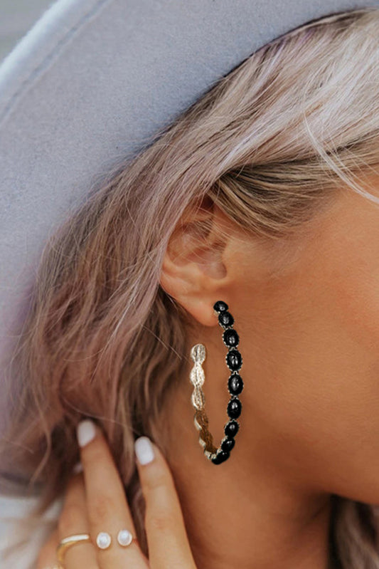 Retro Black sky Hoops