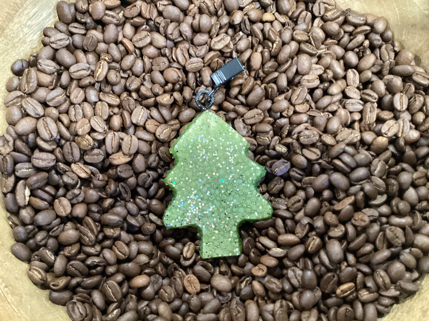 Black ice Christmas Tree vent clip