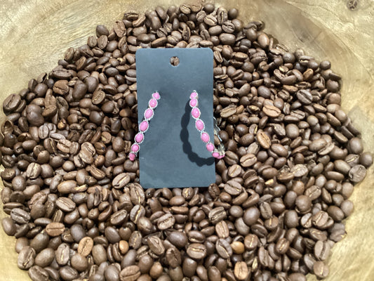 Retro Sky Hoops Pink