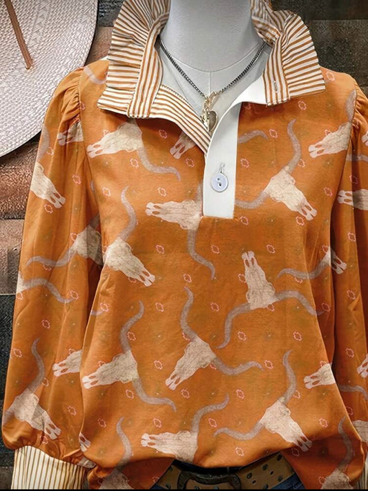 Ruffles & Rodeos Top