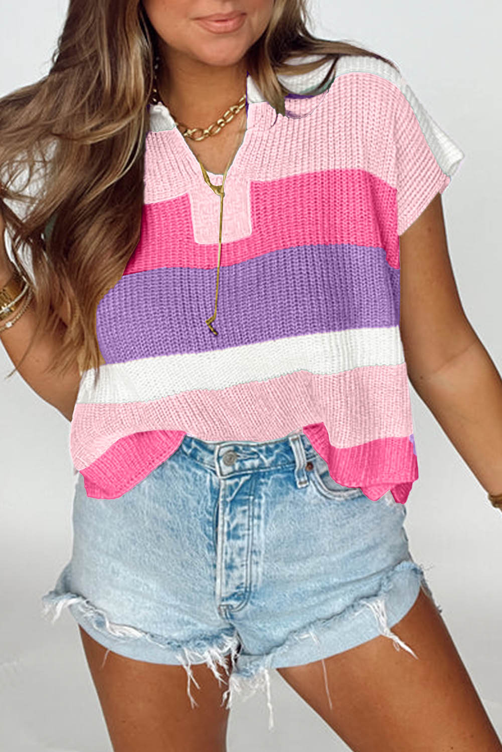 Pink Color Block