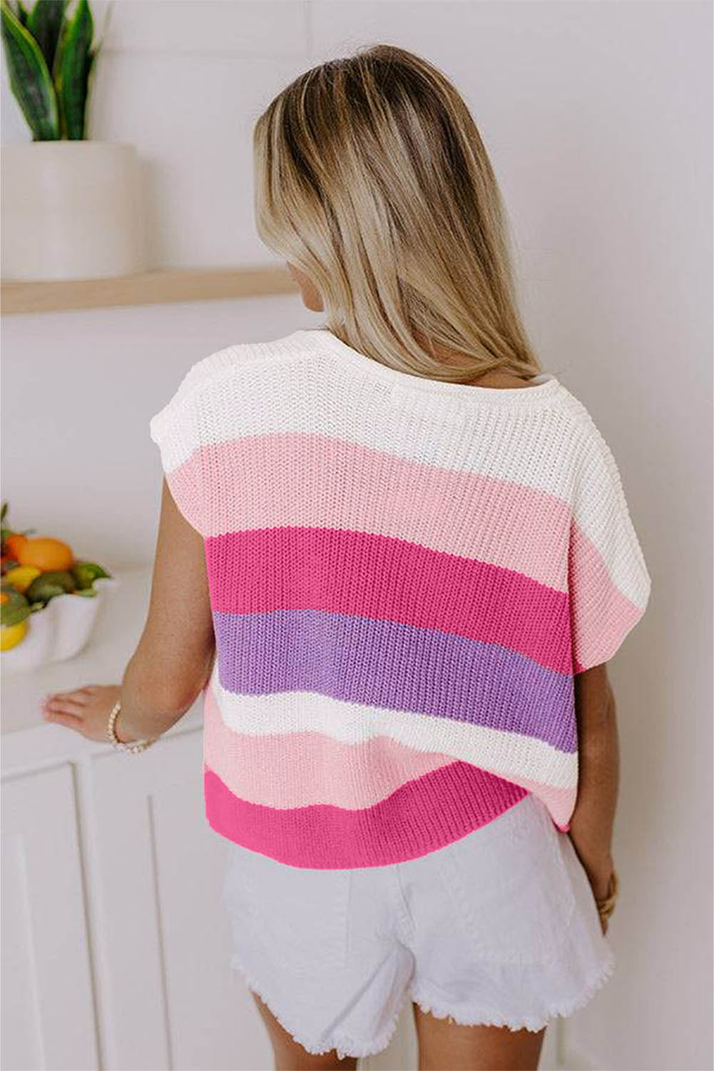 Pink Color Block
