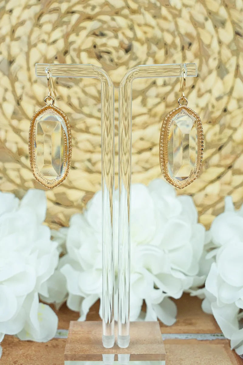 Crystal Clear Earrings
