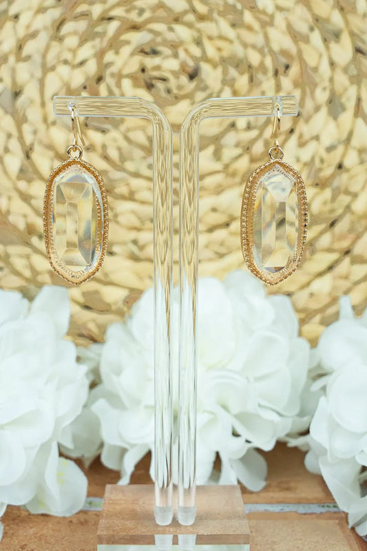 Crystal Clear Earrings